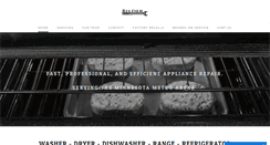 Desktop Screenshot of bilderappliance.com